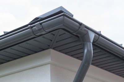 Pvc Downspout Installation in Spring